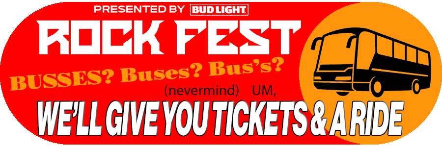 ROCK FEST BUSES